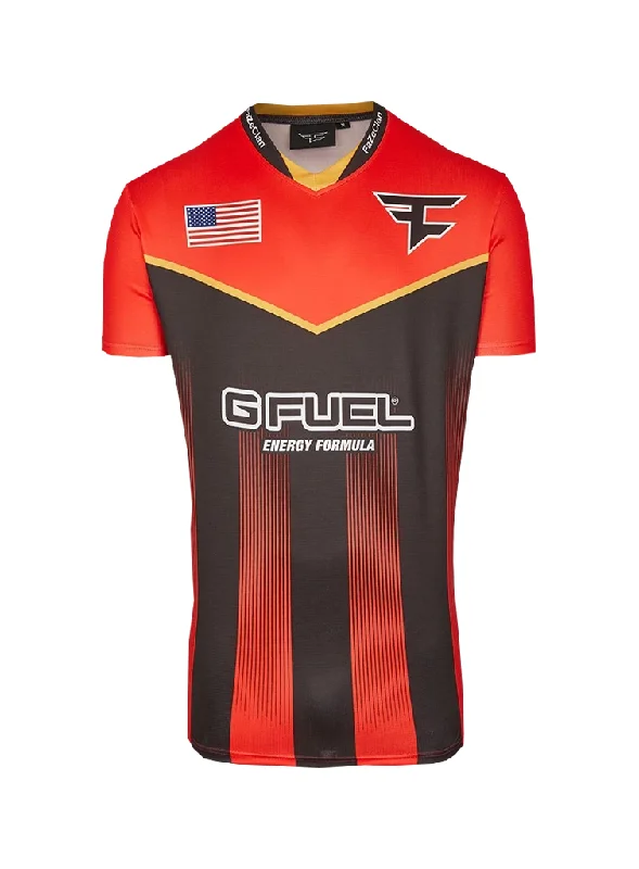 Faze Player Legacy Jersey Red Elegant Men's Formal 