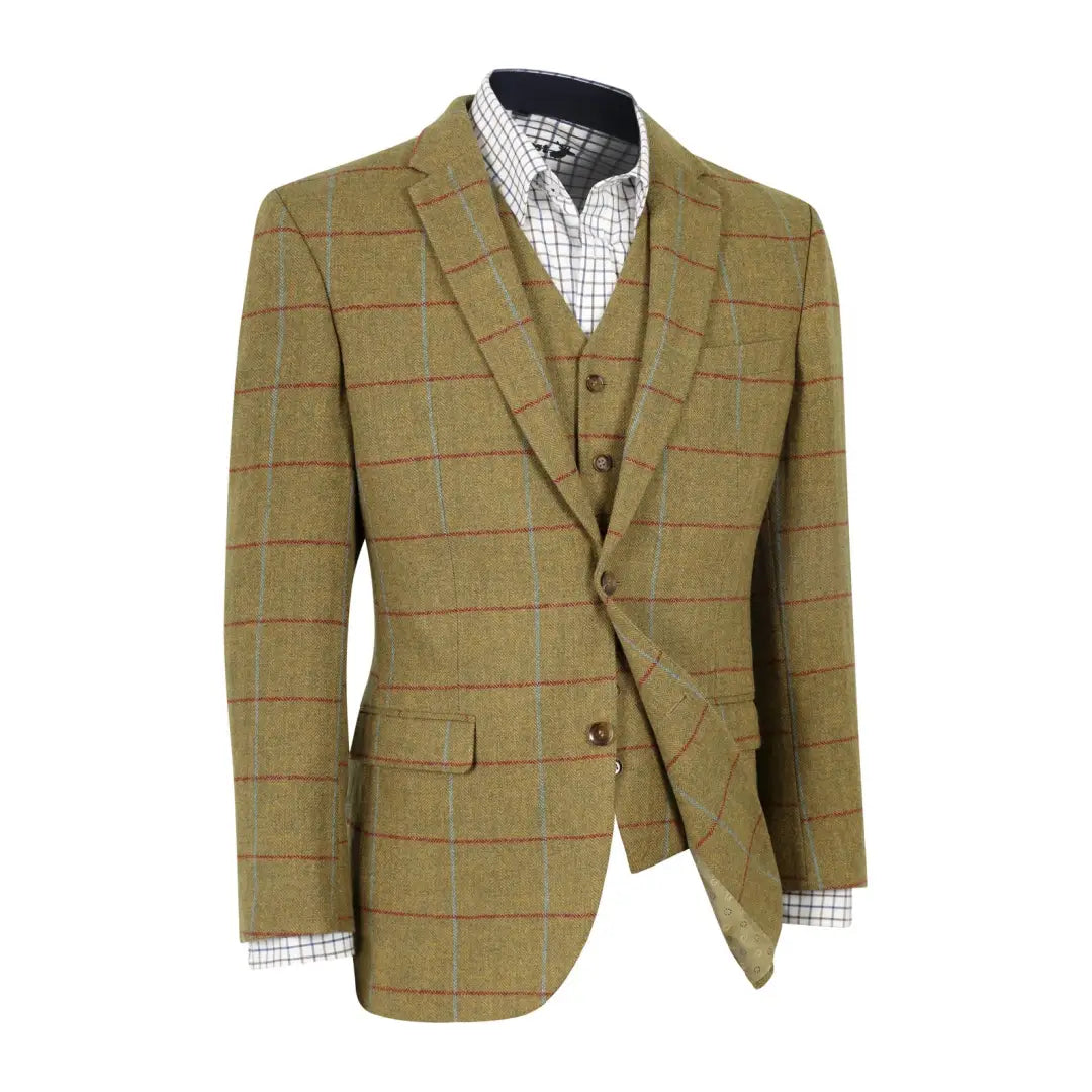 New Forest Premium 100% Wool Tweed Blazer Cool Men's Distressed