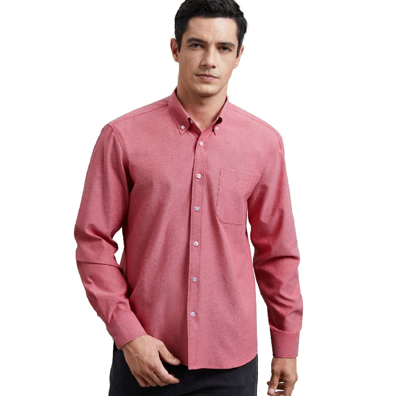 Men's Dress Shirt with Pocket - RED Hip Men's Urban