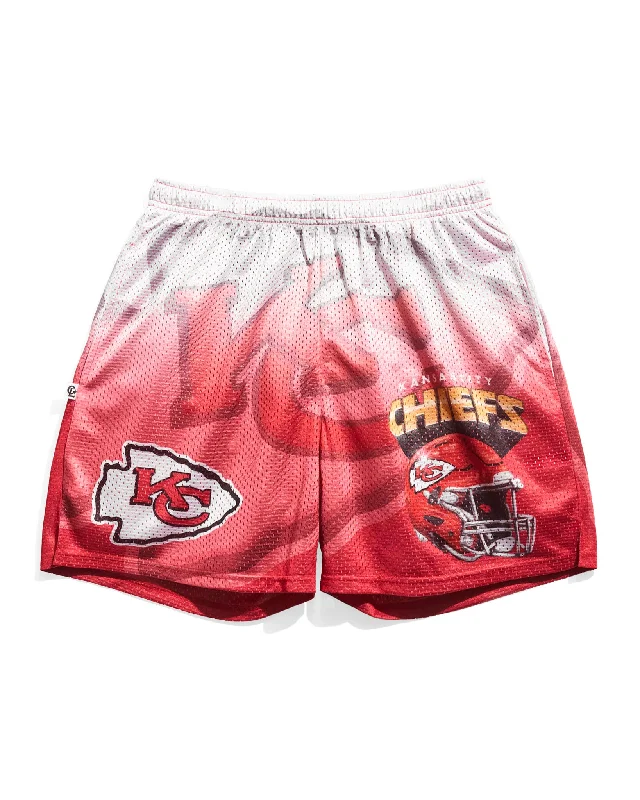 Kansas City Chiefs Helmet Fanimation Retro Shorts Masculine Men's Thick