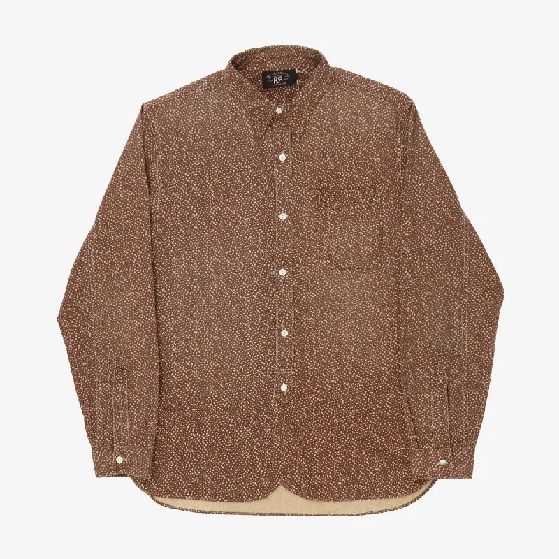 Dotted Shirt Modern Men's Tech