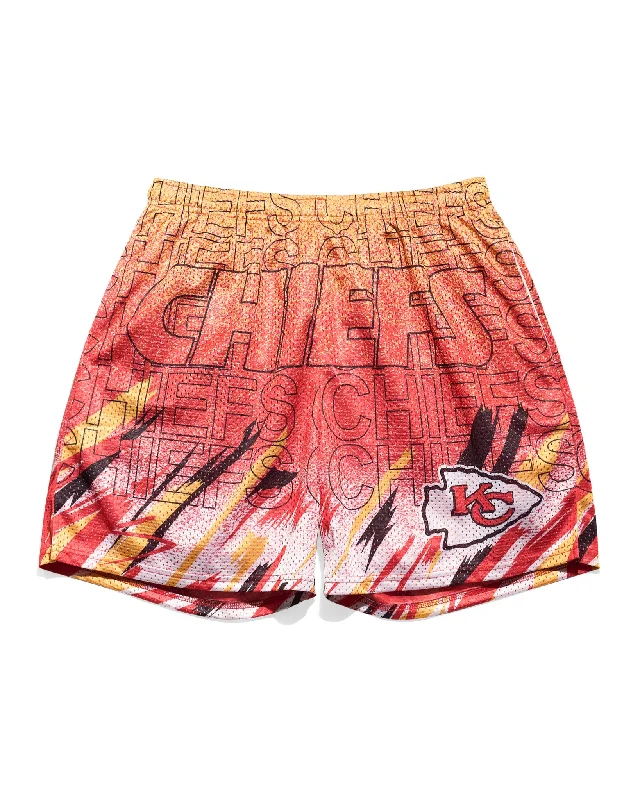 Kansas City Chiefs Sketch Retro Shorts Bold Men's Statement