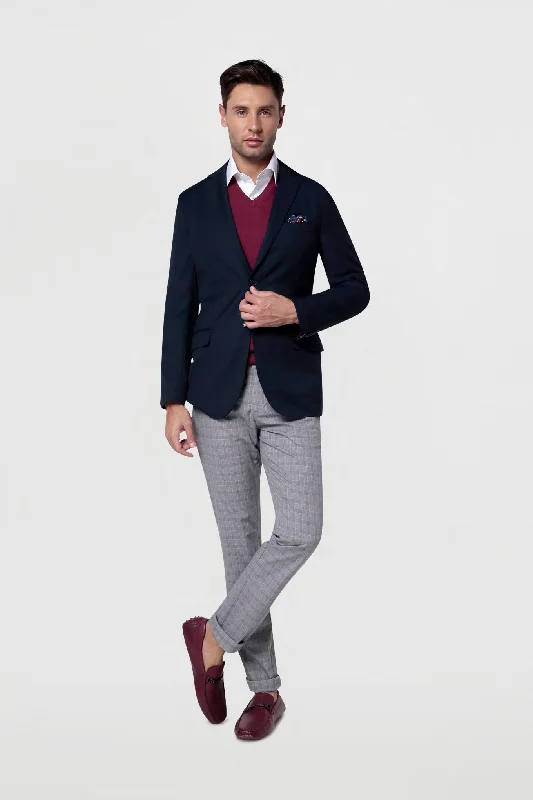 Men's Classic Slim Fit Travel Blazer Organic