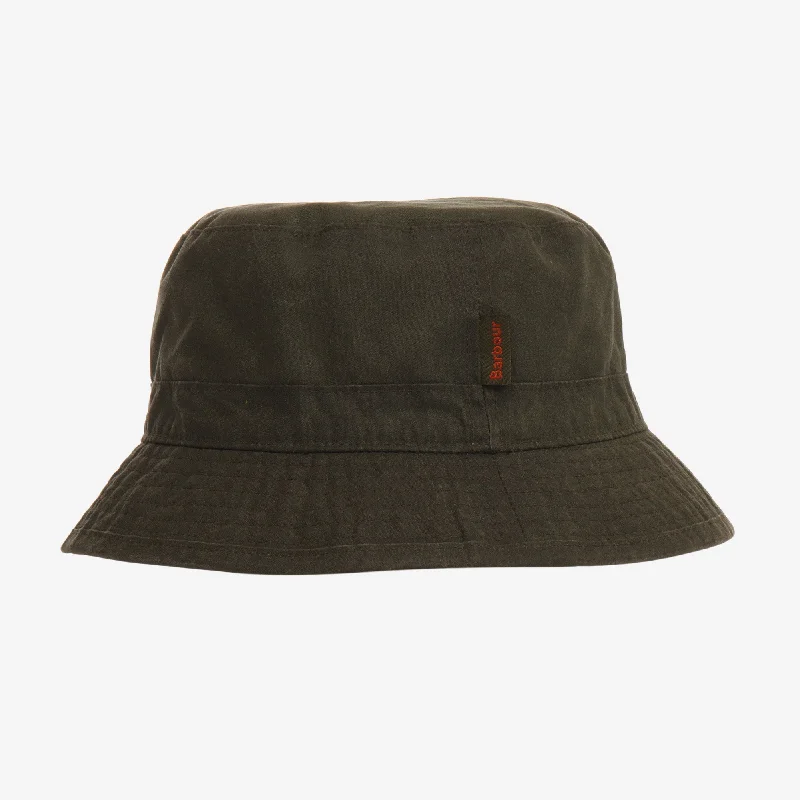 Waxed Bucket Hat Masculine Men's Thick