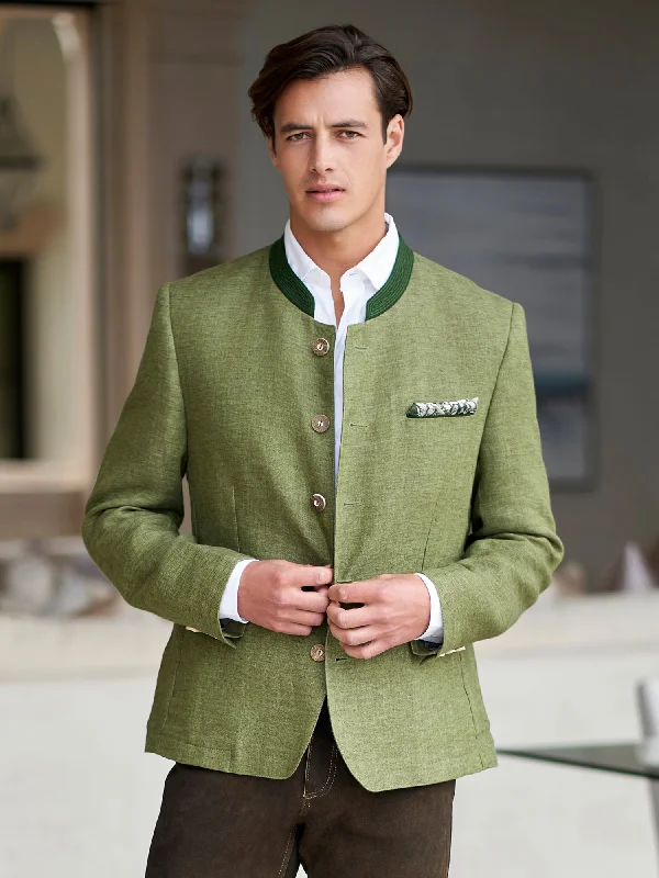 Leopold Linen Jacket Practical Men's Multi