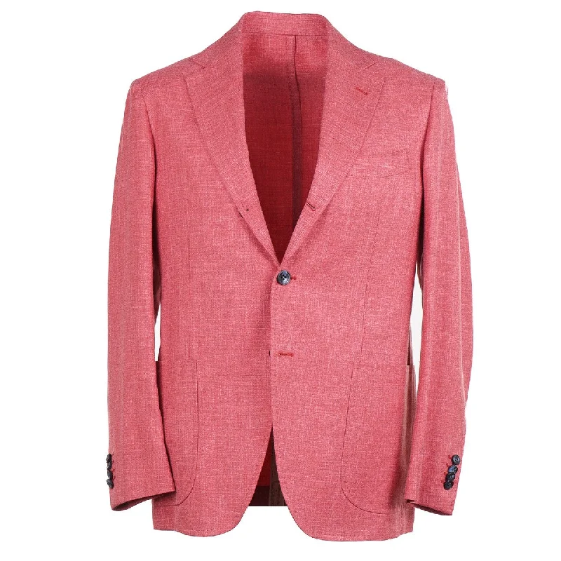 Sartorio Wool-Silk-Linen Sport Coat Athletic Men's High