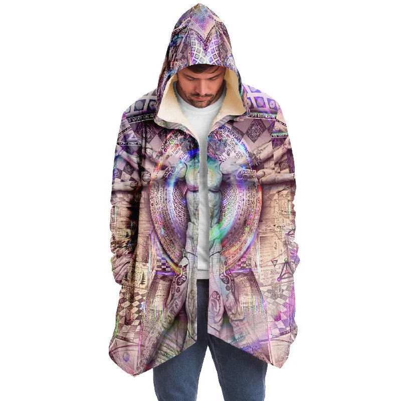 Vitruvian Spirit Micro Fleece Cloak Sophisticated Men's 