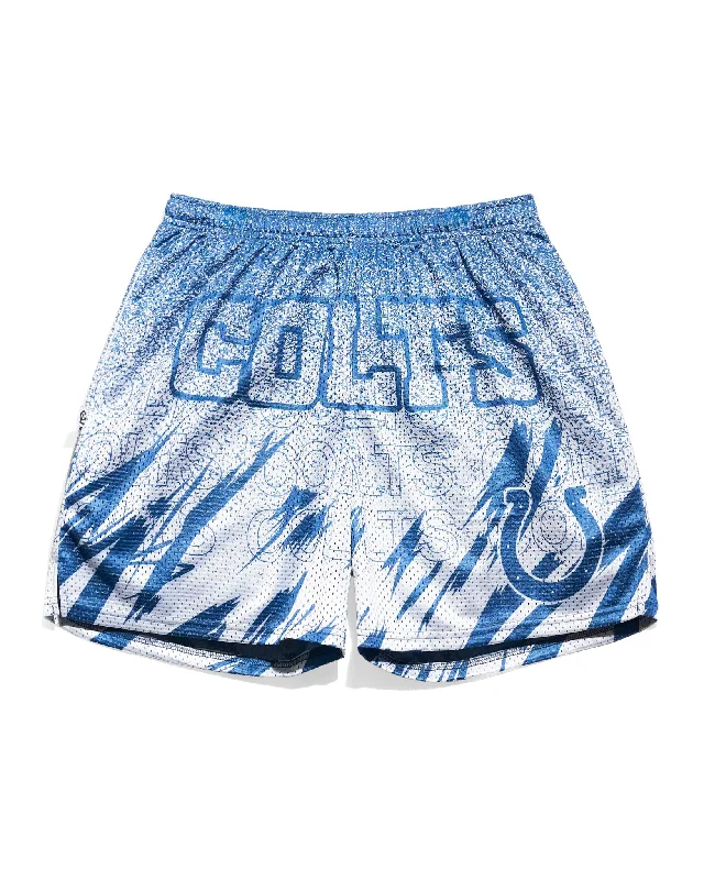 Indianapolis Colts Sketch Retro Shorts Masculine Men's 