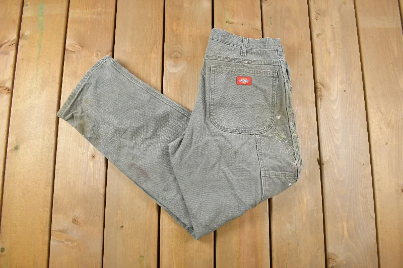 Vintage 1990s Dickies Distressed Painter Cargo Pants 32 x 30 Hip Men's Retro