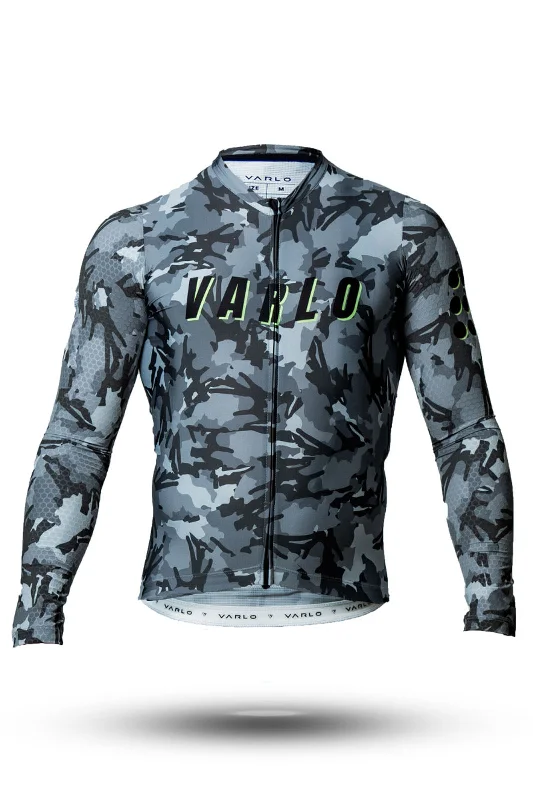 Men's Phantom (DFT) Long Sleeve Cycling Jersey Confident Men's Power