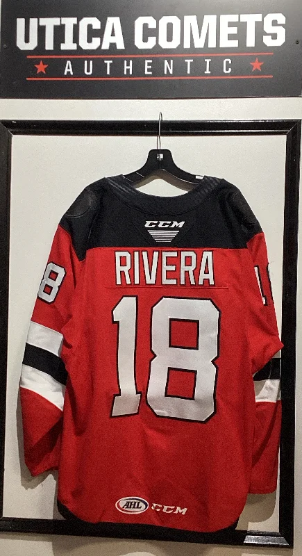 Utica Comets 10th Anniversary Jersey - Rivera Elegant Men's Cashmere