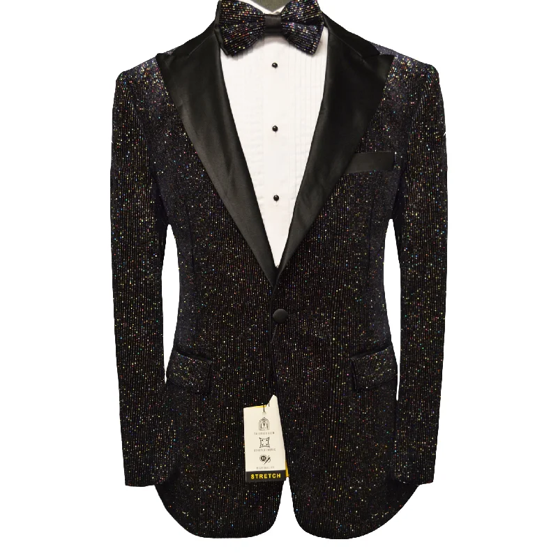 SUSLO TUXEDO JACKET & BOWTIE SET/FB Youthful Men's Pop