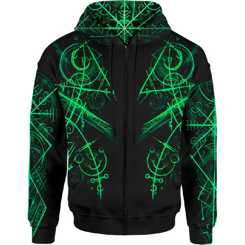 Veldismagn Zip Hoodie Artistic Men's Avant