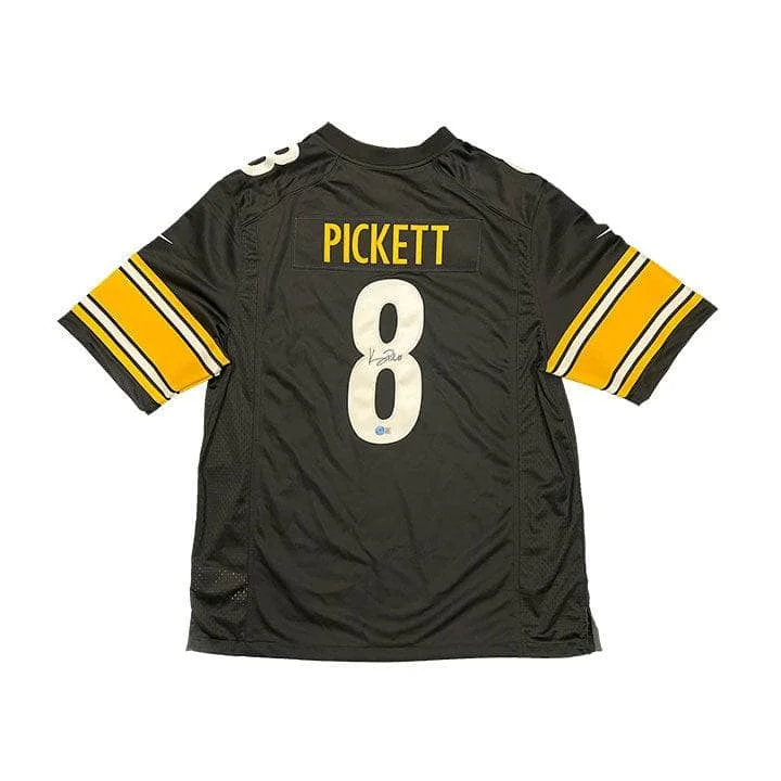 Kenny Pickett Signed Pittsburgh Steelers Nike Home Game Player Jersey British Gentleman Style