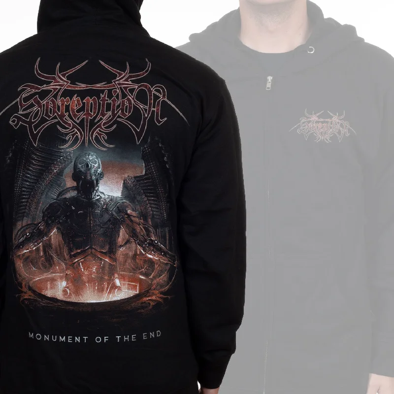 Soreption "Monument Of The End" Zip Hoodie Casual Men's Loose