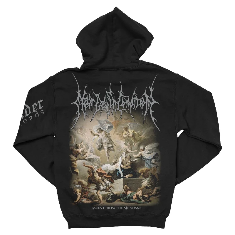 Near Death Condition "Ascent from the Mundane" Zip Hoodie Preppy Men's College