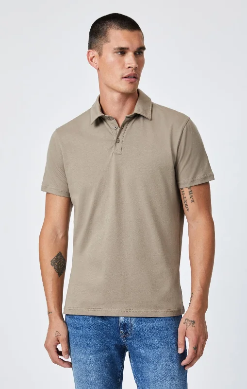 POLO SHIRT IN WALNUT Artistic Men's Avant