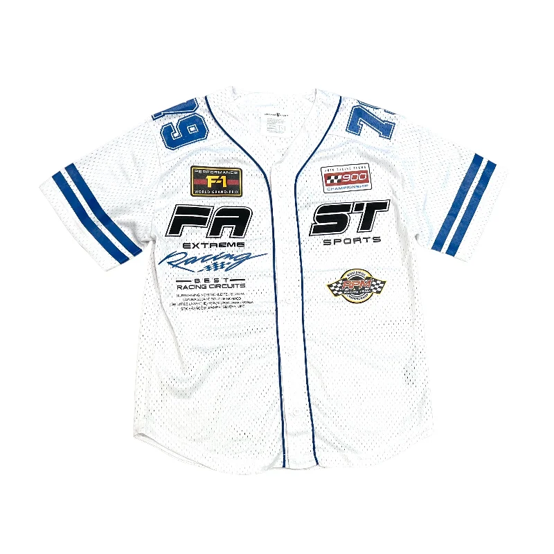 Copper Rivet Mesh Racing Jersey (White) Cclassic Men's Tweed