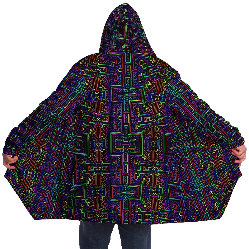 Prismatic Overlay Micro Fleece Cloak Dynamic Men's Moto