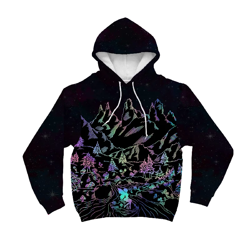 Psi~ World All Over Print Unisex Hoodie Traditional Men's Wool