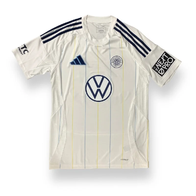 2024 Secondary Jersey - White Pinstripe Earthy Men's Sustainable 