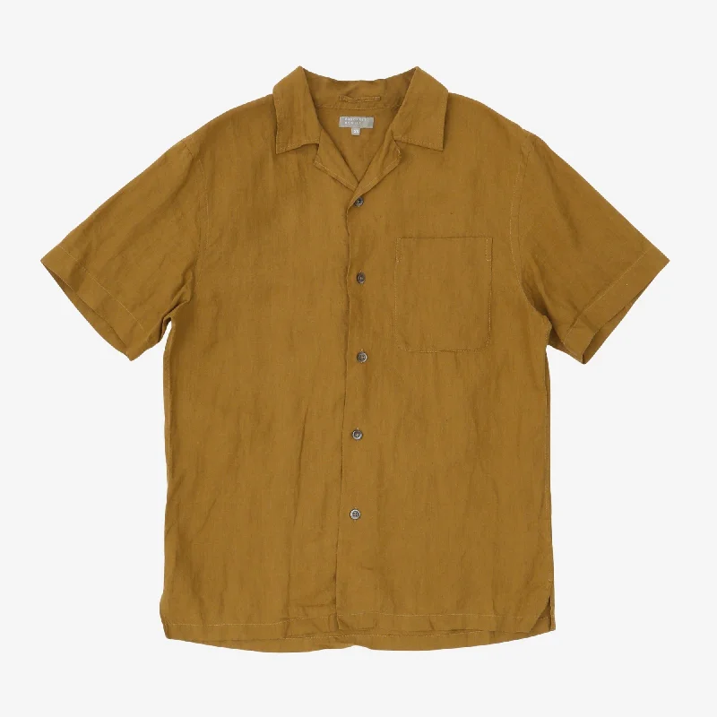 Linen SS Shirt Masculine Men's 