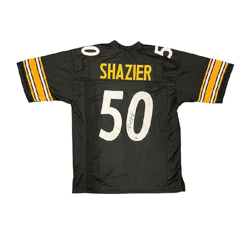 Ryan Shazier Signed Black Custom Football Jersey Artistic Men's Avant