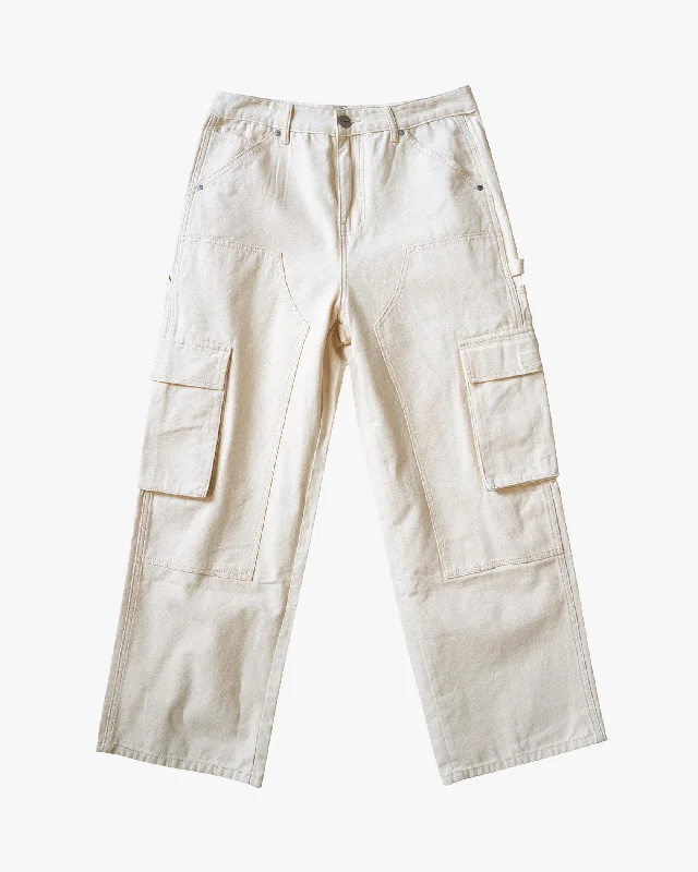 EPTM BLUEPRINT CARPENTER PANTS - CREAM Artistic Men's Hand