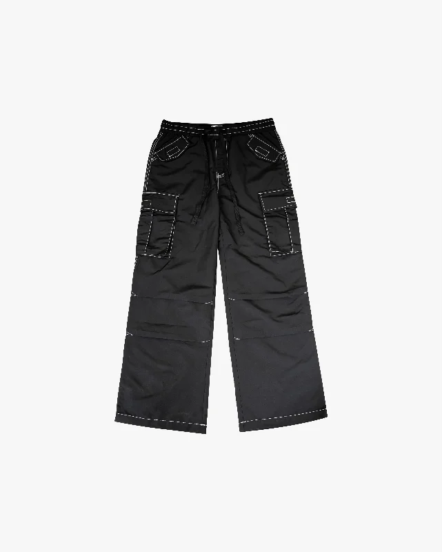 EPTM CAMPUS CARGO PANTS - BLACK Earthy Men's Sustainable 