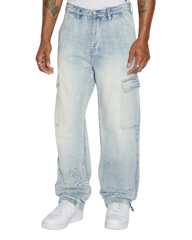 RIOT CARGO PANT BLUE ICE Refined Men's Classic 