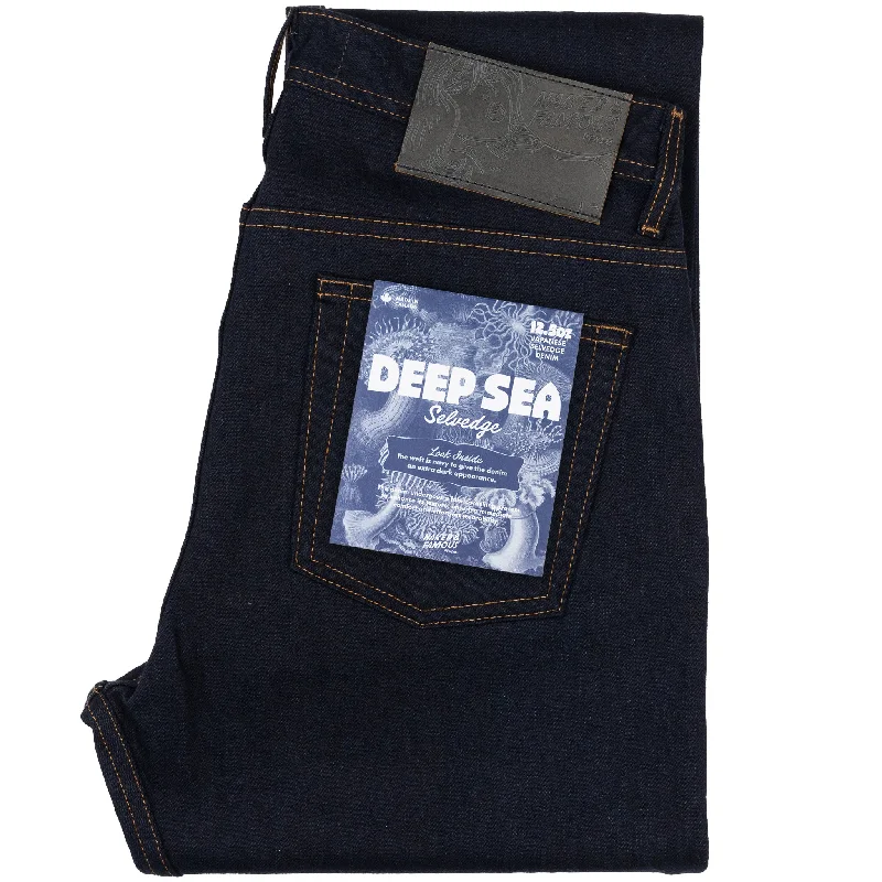 Weird Guy - Deep Sea Selvedge Relaxed Men's Beach