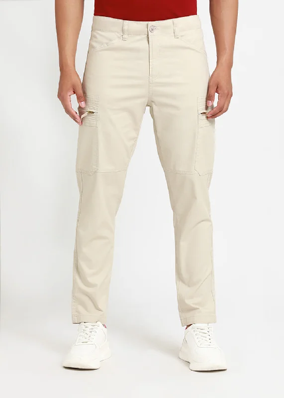 Irish Cream Zip Cargo Pants Relaxed Men's Australian 