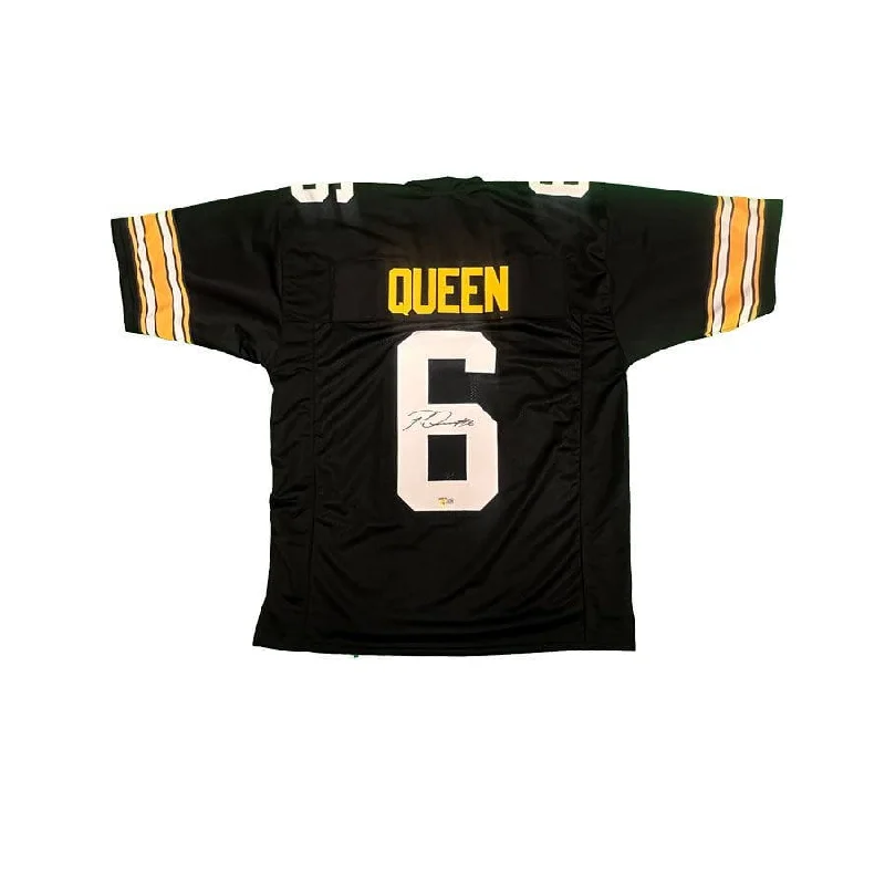 Patrick Queen Signed Custom BLOCK Football Jersey Unique Men's Upcycled