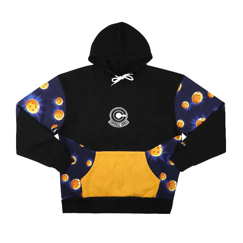 Capsule Corp Panel Hoodie Confident Men's Power