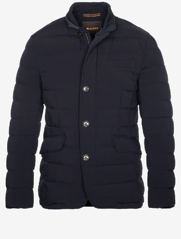 Zayn KN Puffa Coat Navy Refined Men's Hand