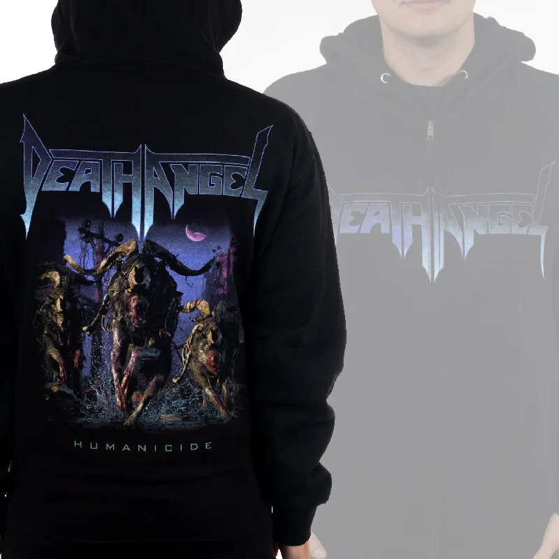 Death Angel "Humanicide" Zip Hoodie Refined Men's Velvet