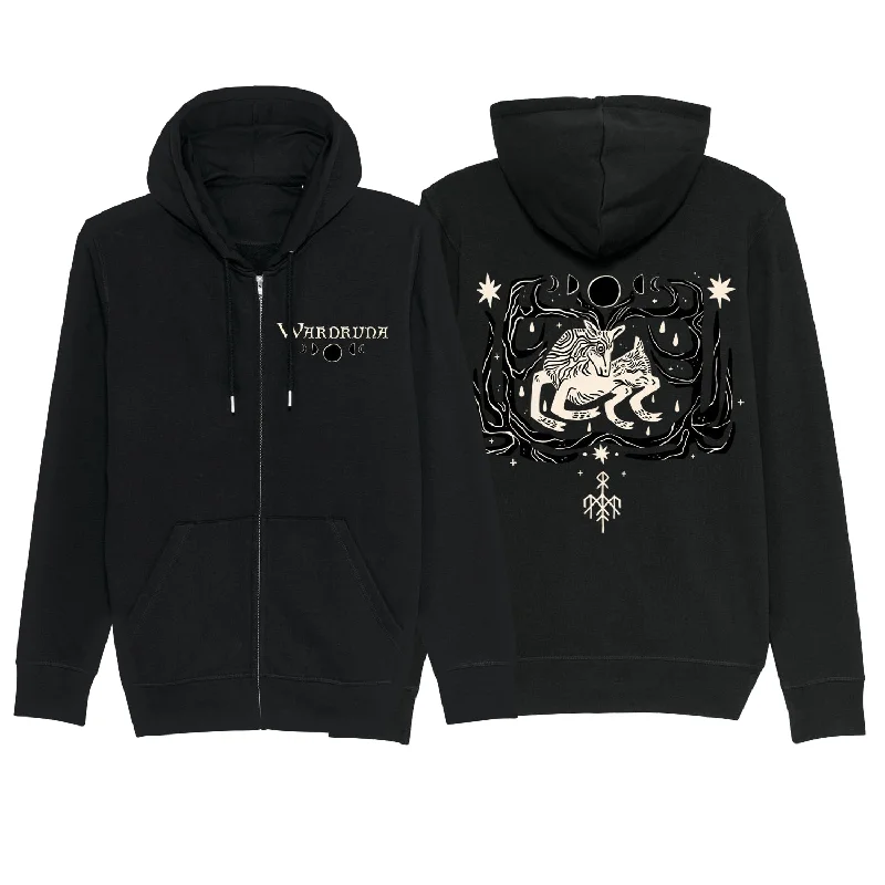 Wardruna "Kvit Hjort" Zip Hoodie Dapper Men's Bow