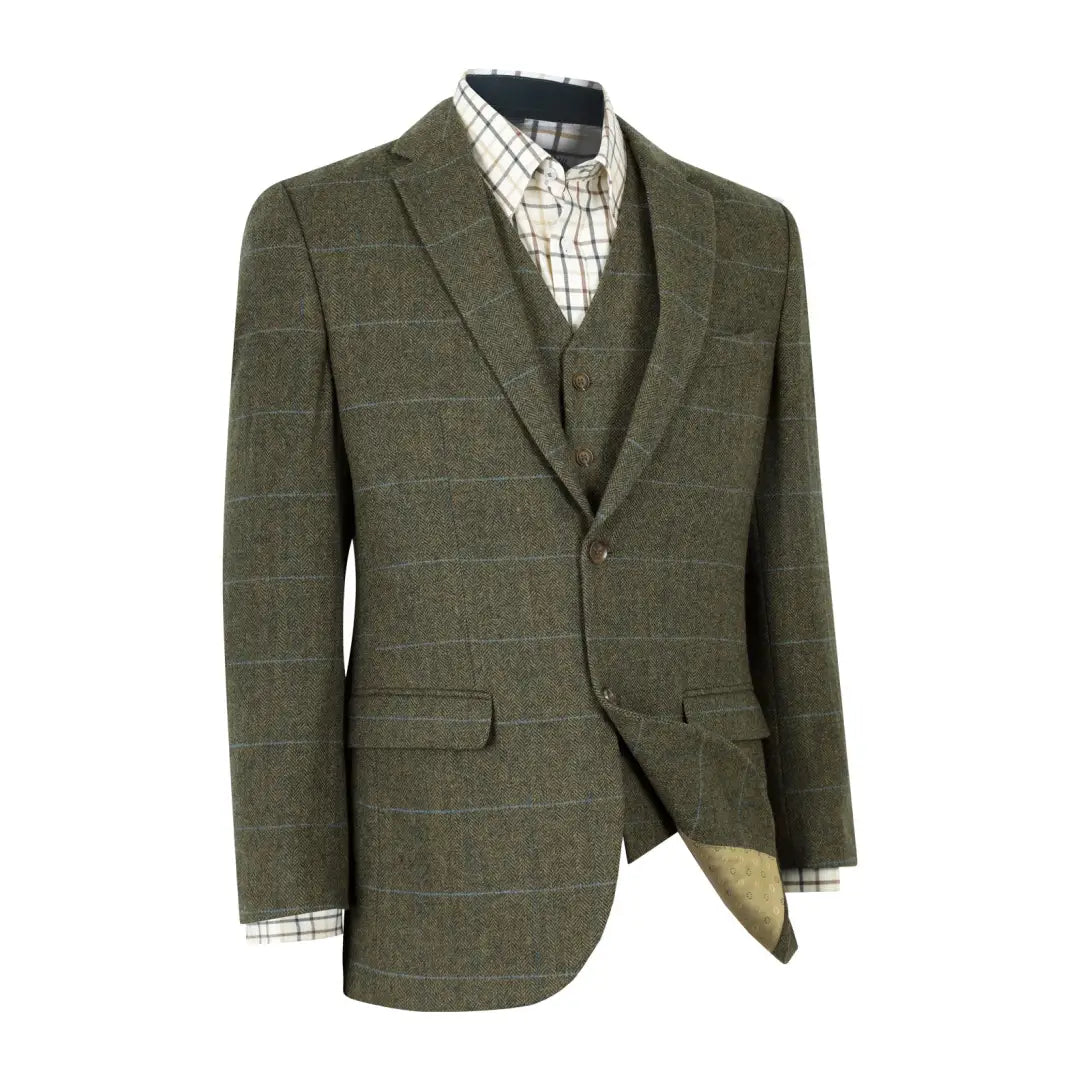 New Forest Premium 100% Wool Tweed Blazer Sporty Men's Tennis