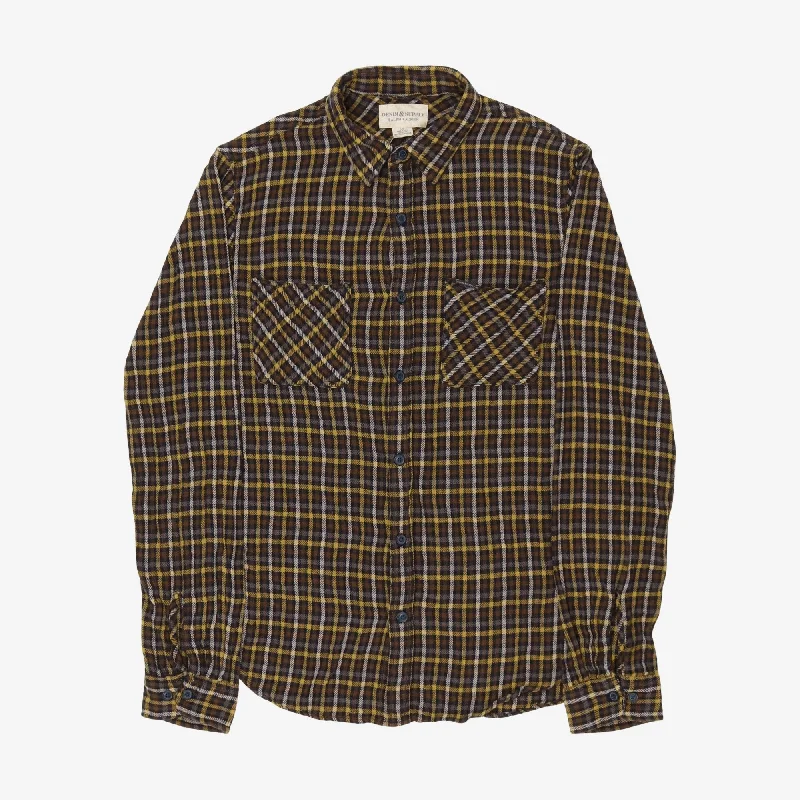 Denim & Supply Check Shirt Tough Men's Military