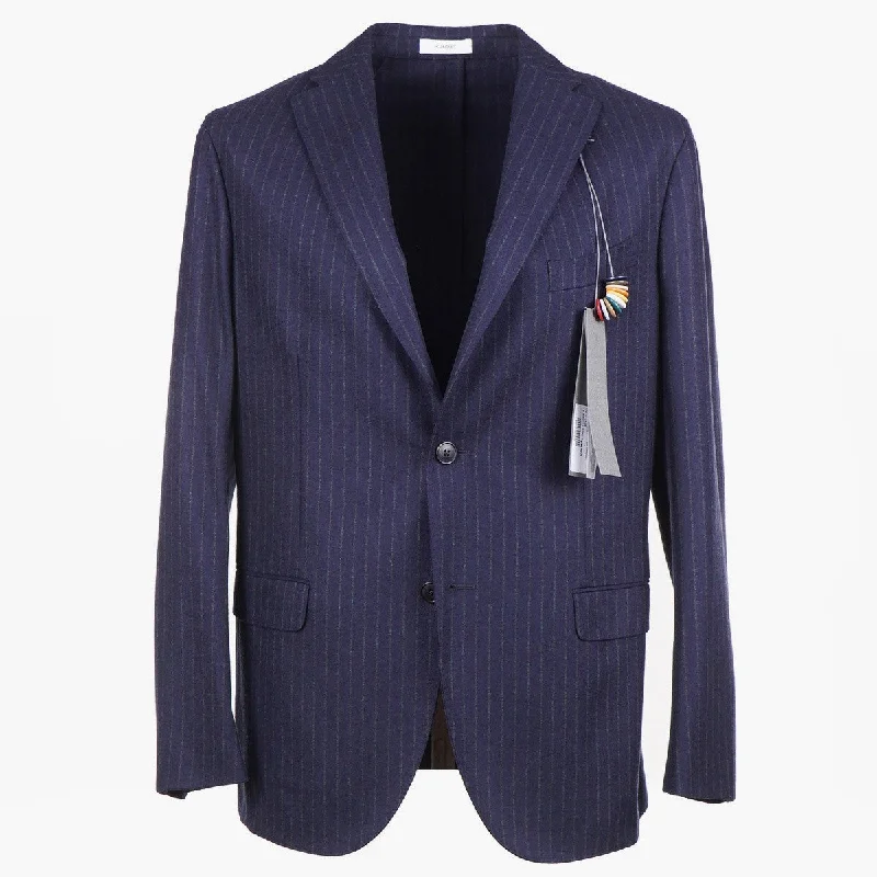 Boglioli Flannel Wool 'K Jacket' Suit Laid