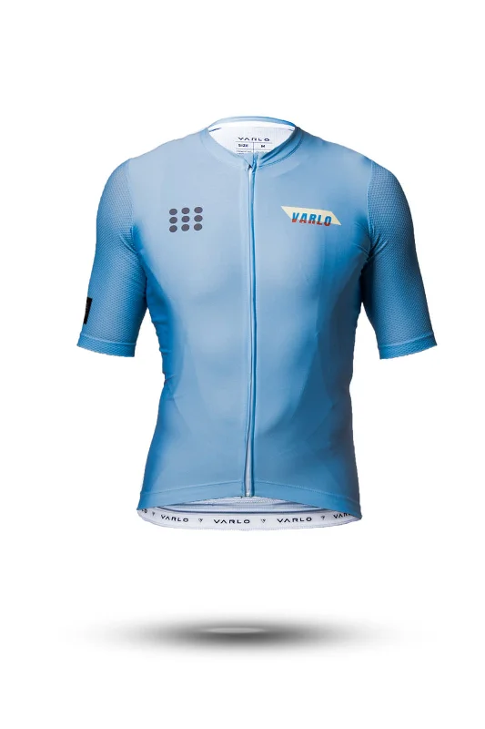 Men's Core  Stratus Cycling Jersey (Azul) Bold Men's Statement