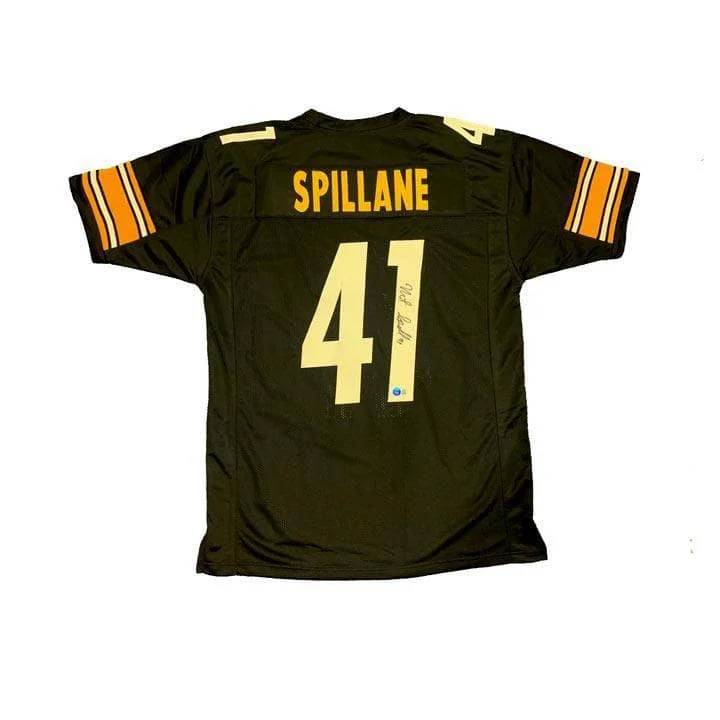 Robert Spillane Signed Custom Black Jersey Monochromatic All