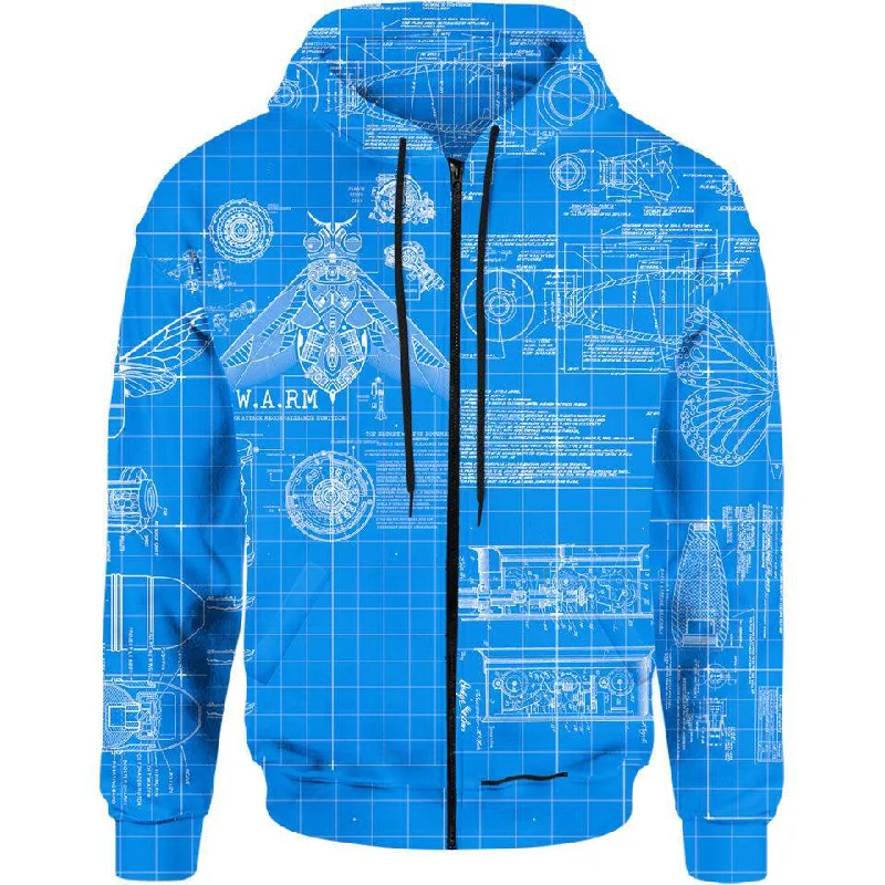 Swarm Zip Hoodie Beach