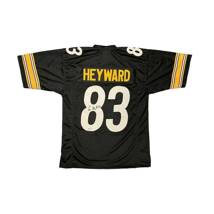 Connor Heyward Autographed Custom Black Jersey Cool Men's Distressed