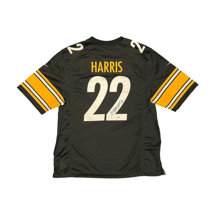 Najee Harris Signed Pittsburgh Steelers Authentic Nike Home Game Player Jersey Vacation