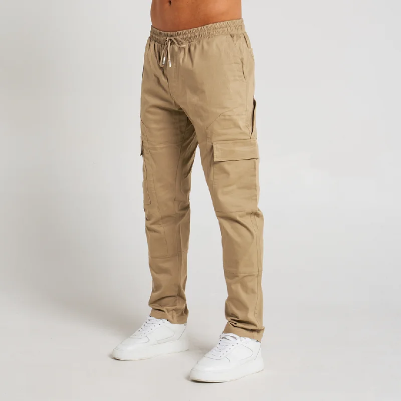 Parkes Cargo Pant - Taupe Sharp Men's Italian