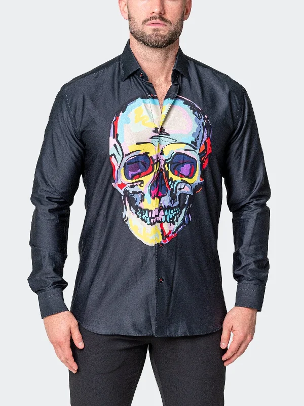 Fibonacci SkullFace Black Organic