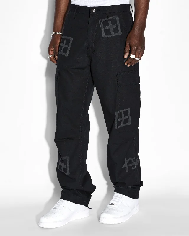 FUGITIVE CARGO PANT KASH BOX Polished Men's Silk