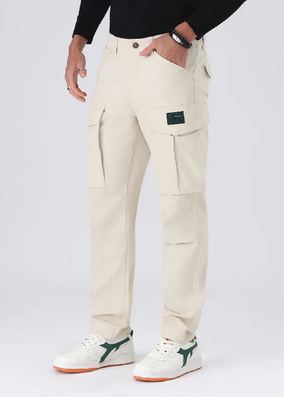 Envy Cream Cargo Pant Refined Men's European