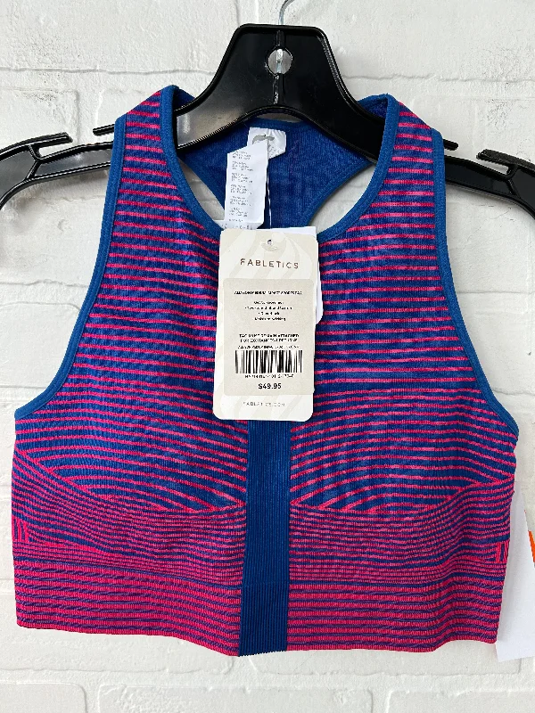 Athletic Tank Top By Fabletics In Blue & Pink, Size: M Confident Men's High